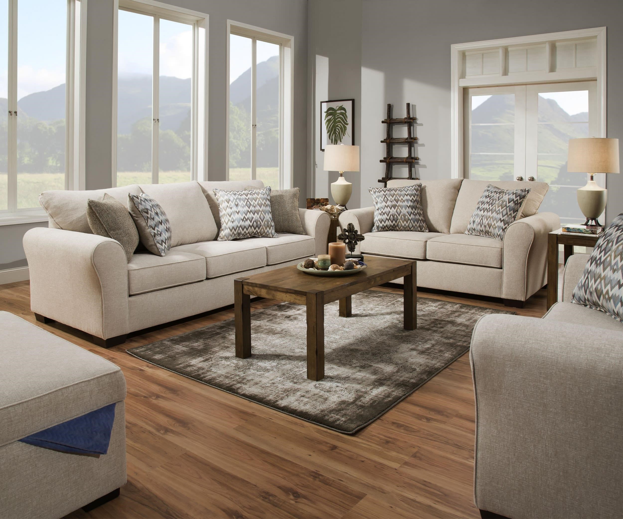  Lane Home Furnishings Harlow 1657 Sofa and Loveseat 